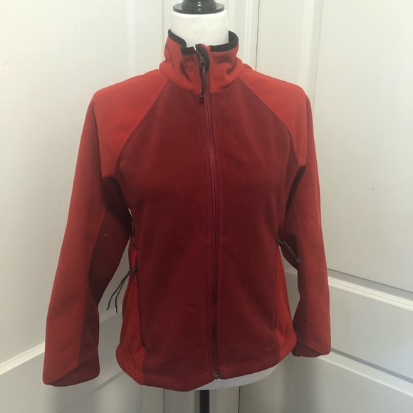 Ll Bean ladies summer fleece jacket size small - Picture 1 of 6